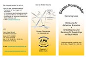 Flyer APK gGmbH Gruppe Fuereinander 